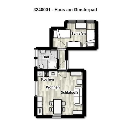 Haus Am Ginsterpad Heckenrose Juist