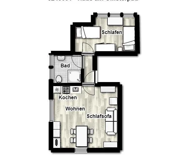 Haus Am Ginsterpad Heckenrose ユイスト